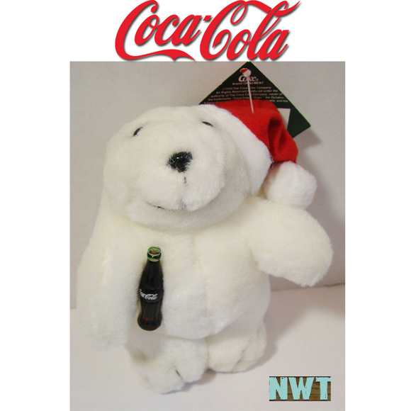Coca Cola Holiday Cocacola Polar Bear Christmas Ornament Nwt